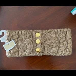 NEW MICHAEL MICHAEL KORS CABLE KNIT HEADBAND